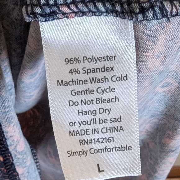 LuLaRoe Julia Dress - Size Large - Picture 6 of 6